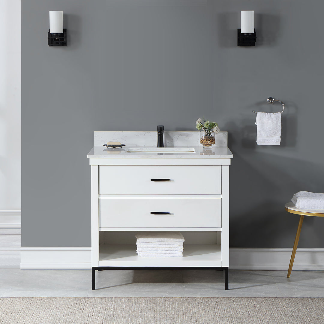 Kesia 36" Single Bathroom Vanity Set