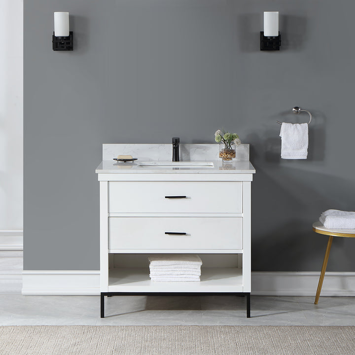 Kesia 36" Single Bathroom Vanity Set