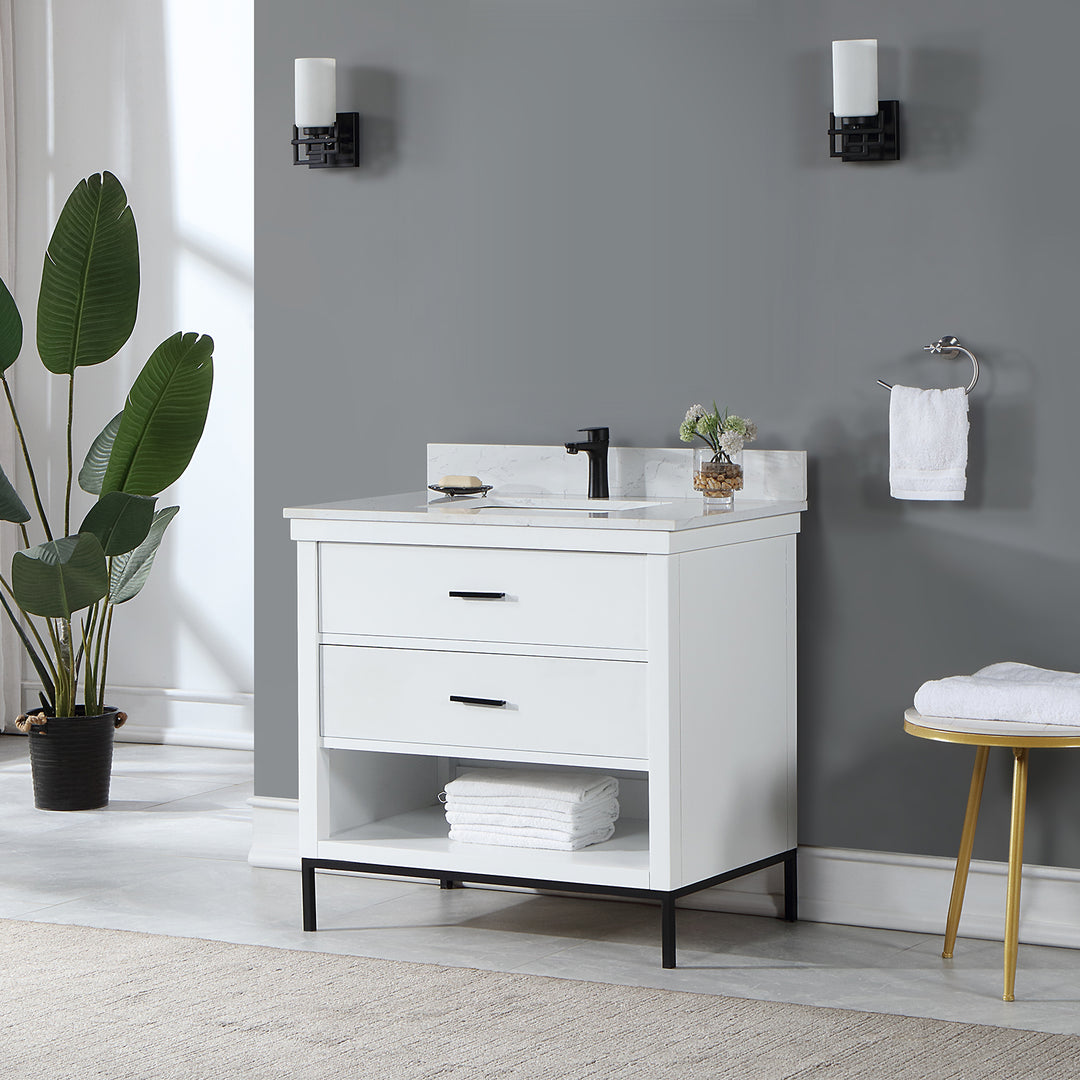 Kesia 36" Single Bathroom Vanity Set