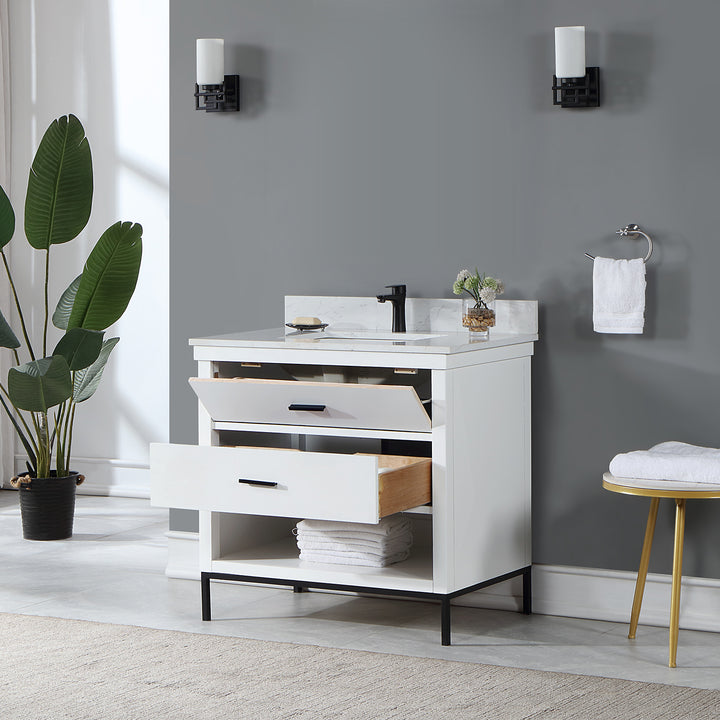 Kesia 36" Single Bathroom Vanity Set