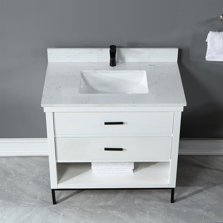 Kesia 36" Single Bathroom Vanity Set