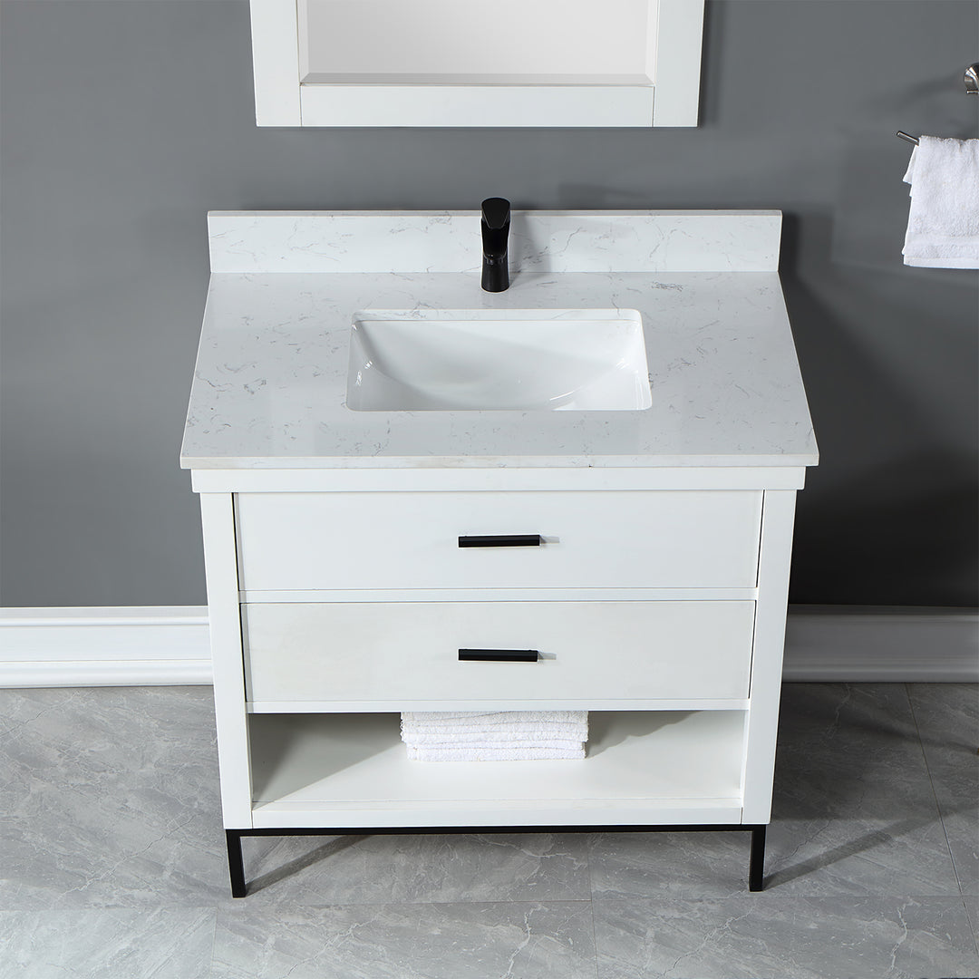 Kesia 36" Single Bathroom Vanity Set