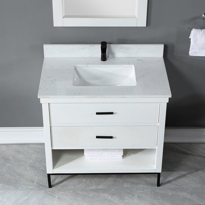 Kesia 36" Single Bathroom Vanity Set