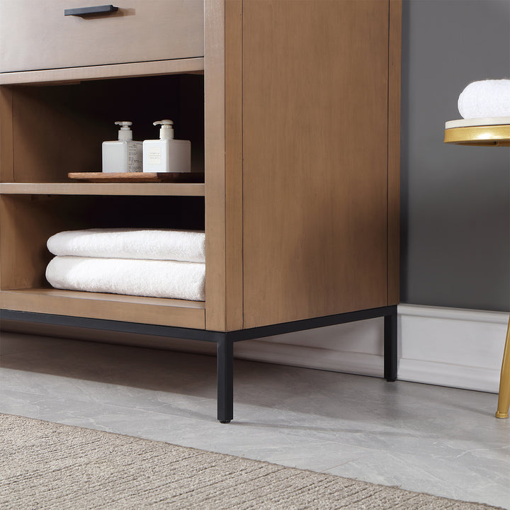 Kesia 60" Double Bathroom Vanity Set