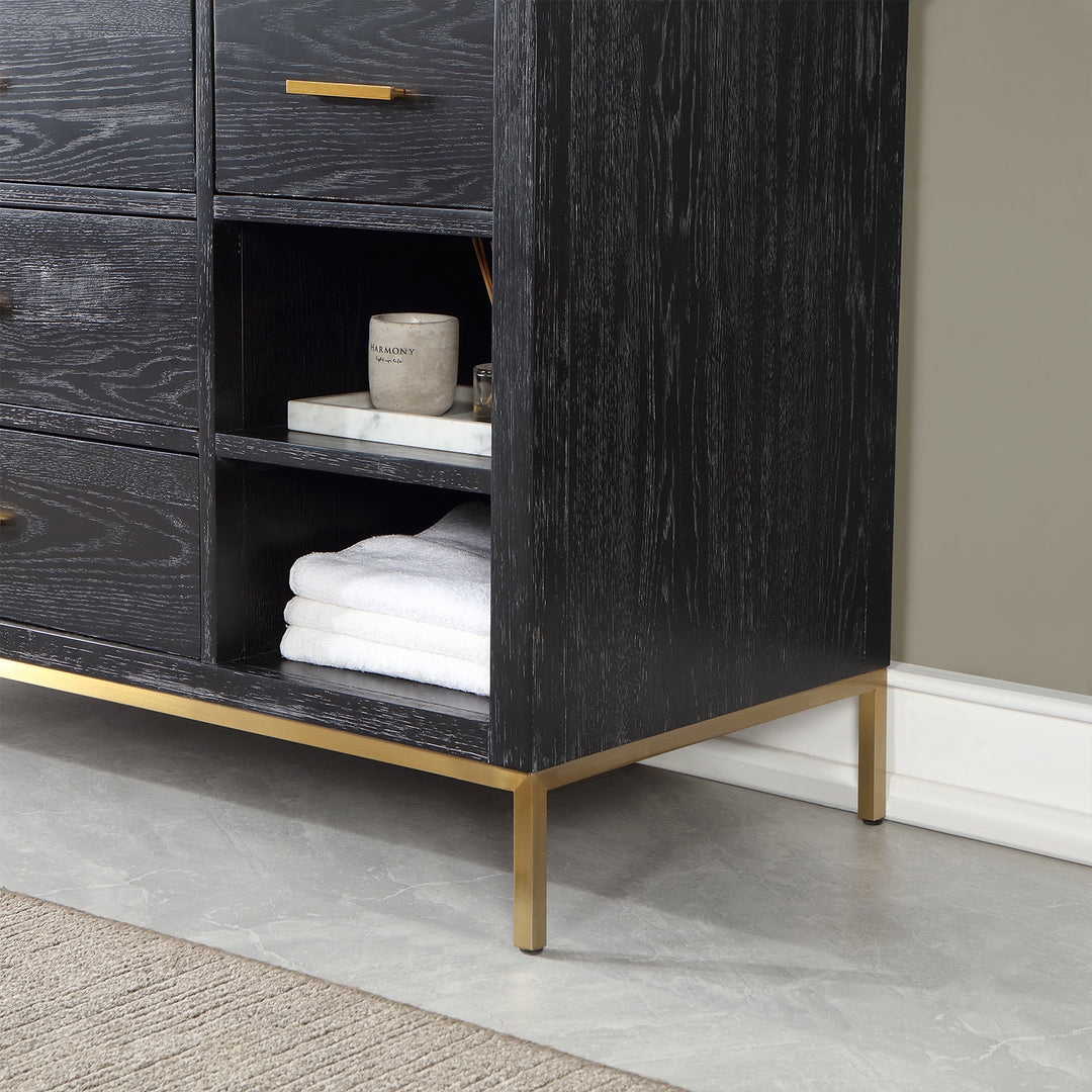 Kesia 60" Single Bathroom Vanity Set