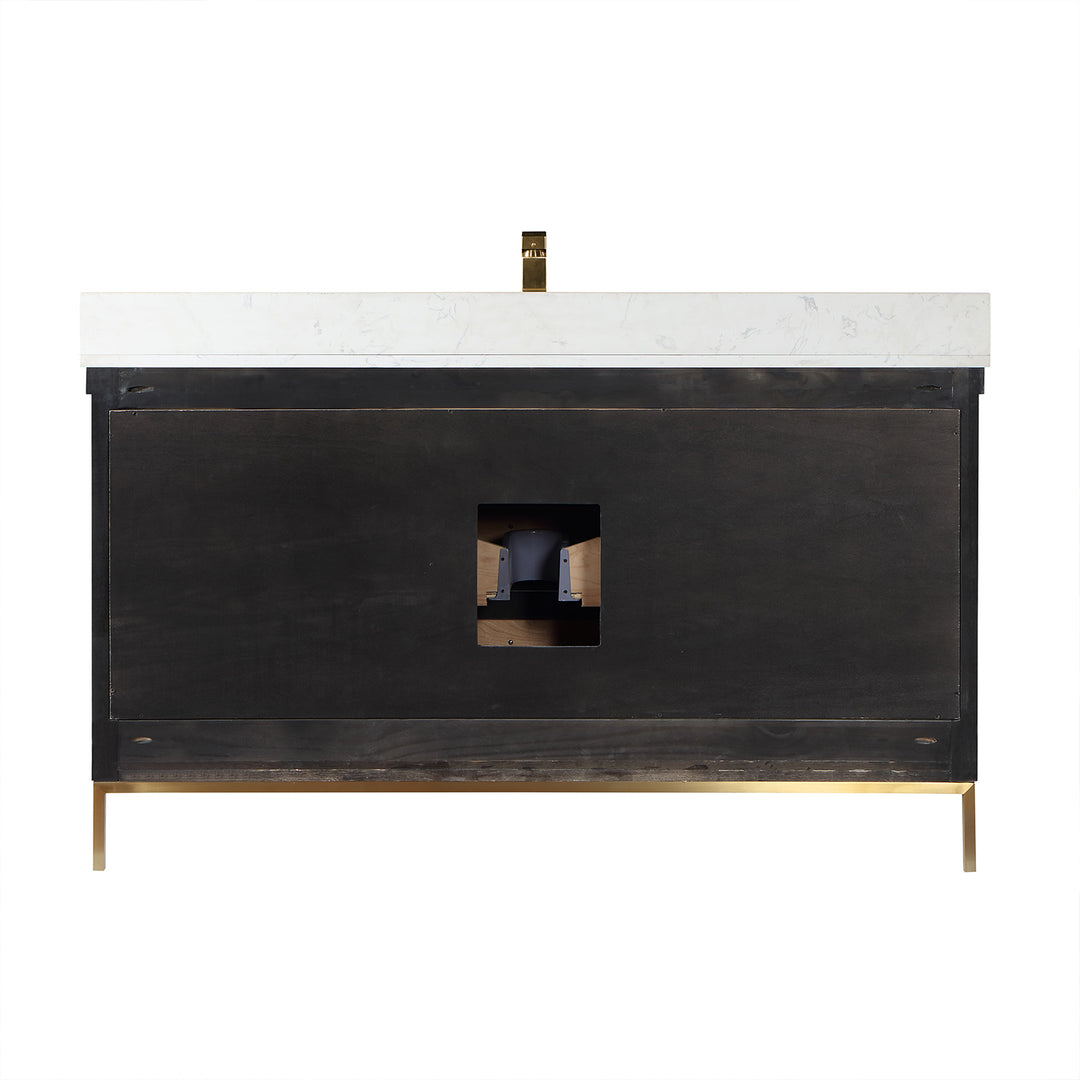 Kesia 60" Single Bathroom Vanity Set