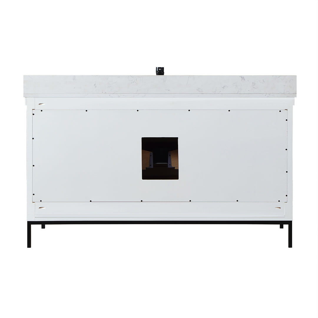 Kesia 60" Single Bathroom Vanity Set