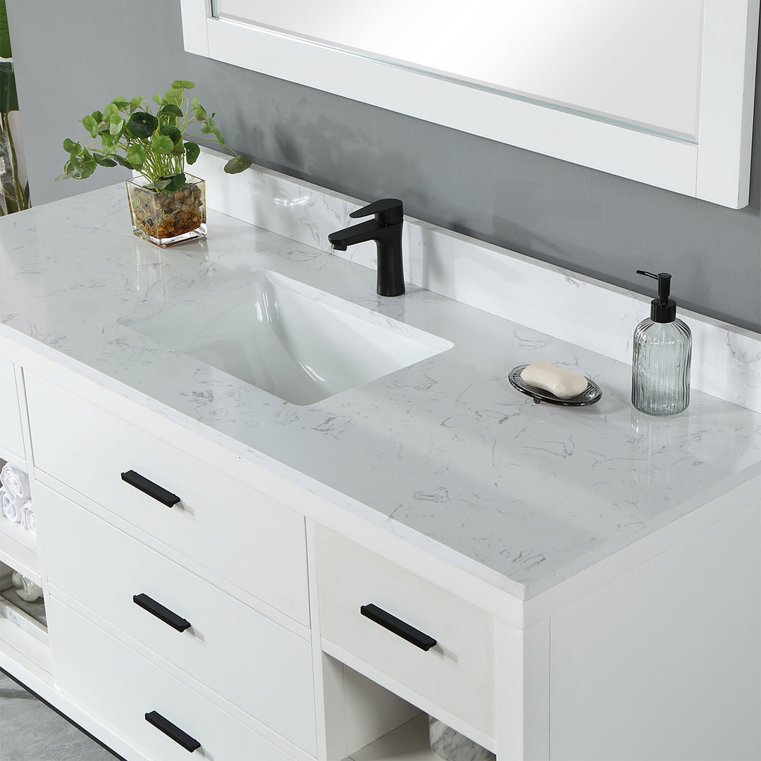 Kesia 60" Single Bathroom Vanity Set