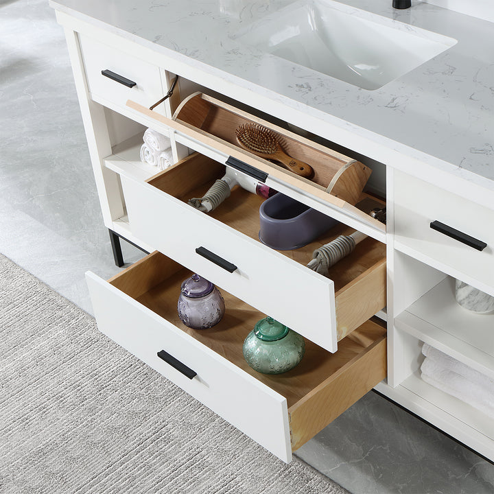 Kesia 60" Single Bathroom Vanity Set