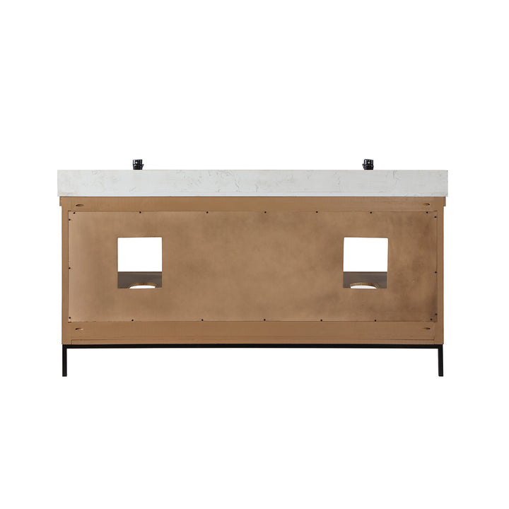 Kesia 72" Double Bathroom Vanity Set