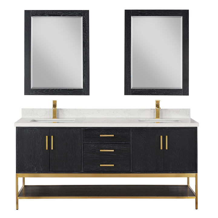 Merano 24" Single Stainless Steel Vanity Console