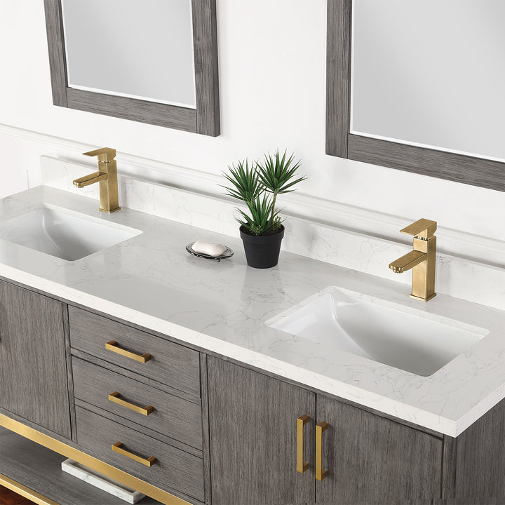 Merano 24" Single Stainless Steel Vanity Console
