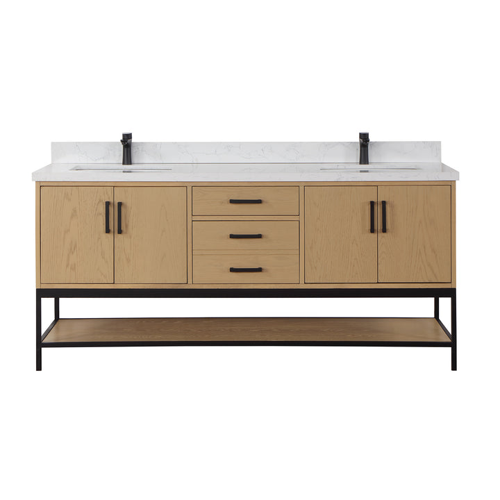 Merano 24" Single Stainless Steel Vanity Console