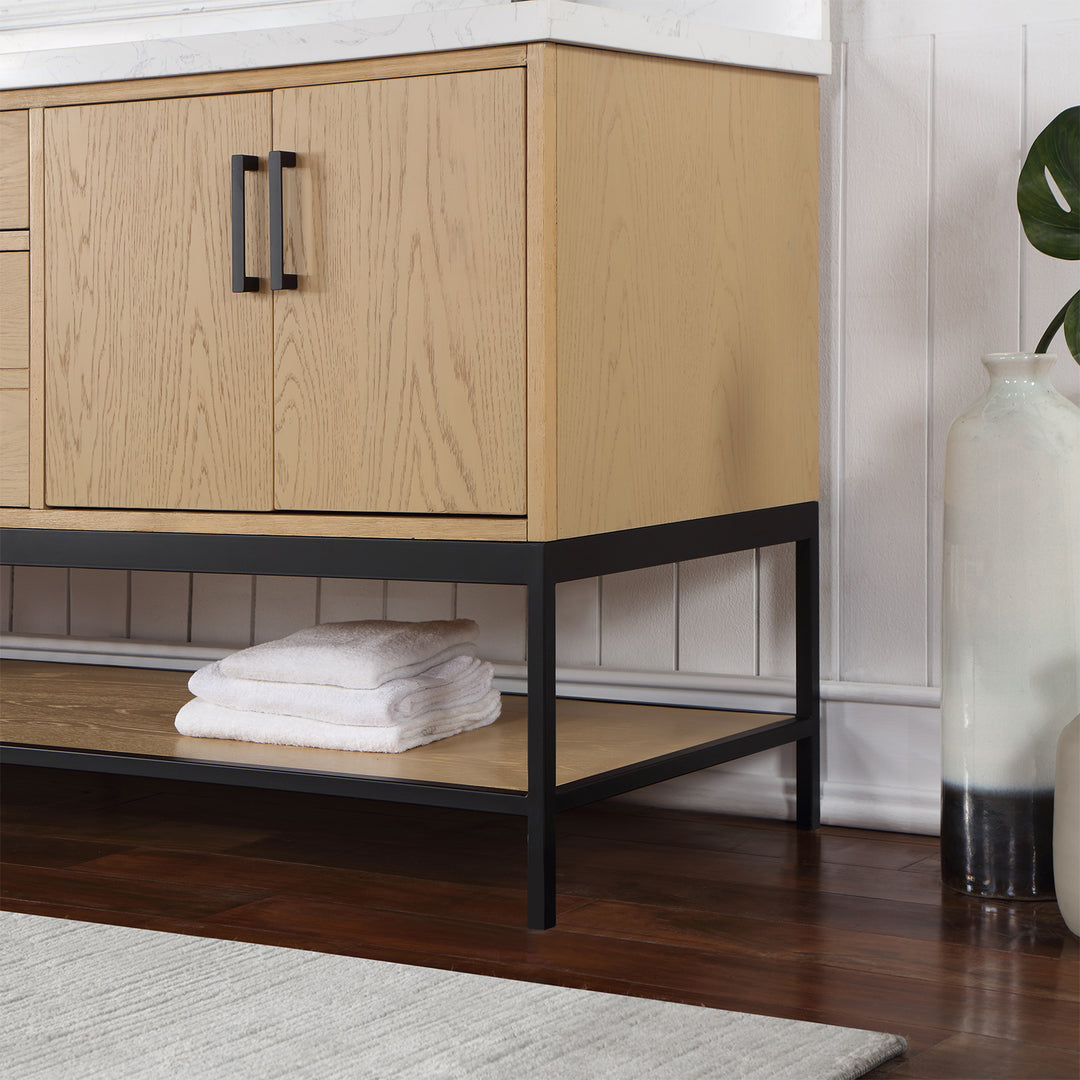 Wildy 72" Double Bathroom Vanity Set