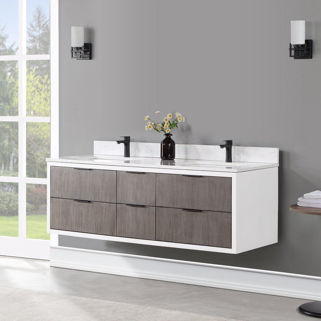 Dione 60" Double Bathroom Vanity