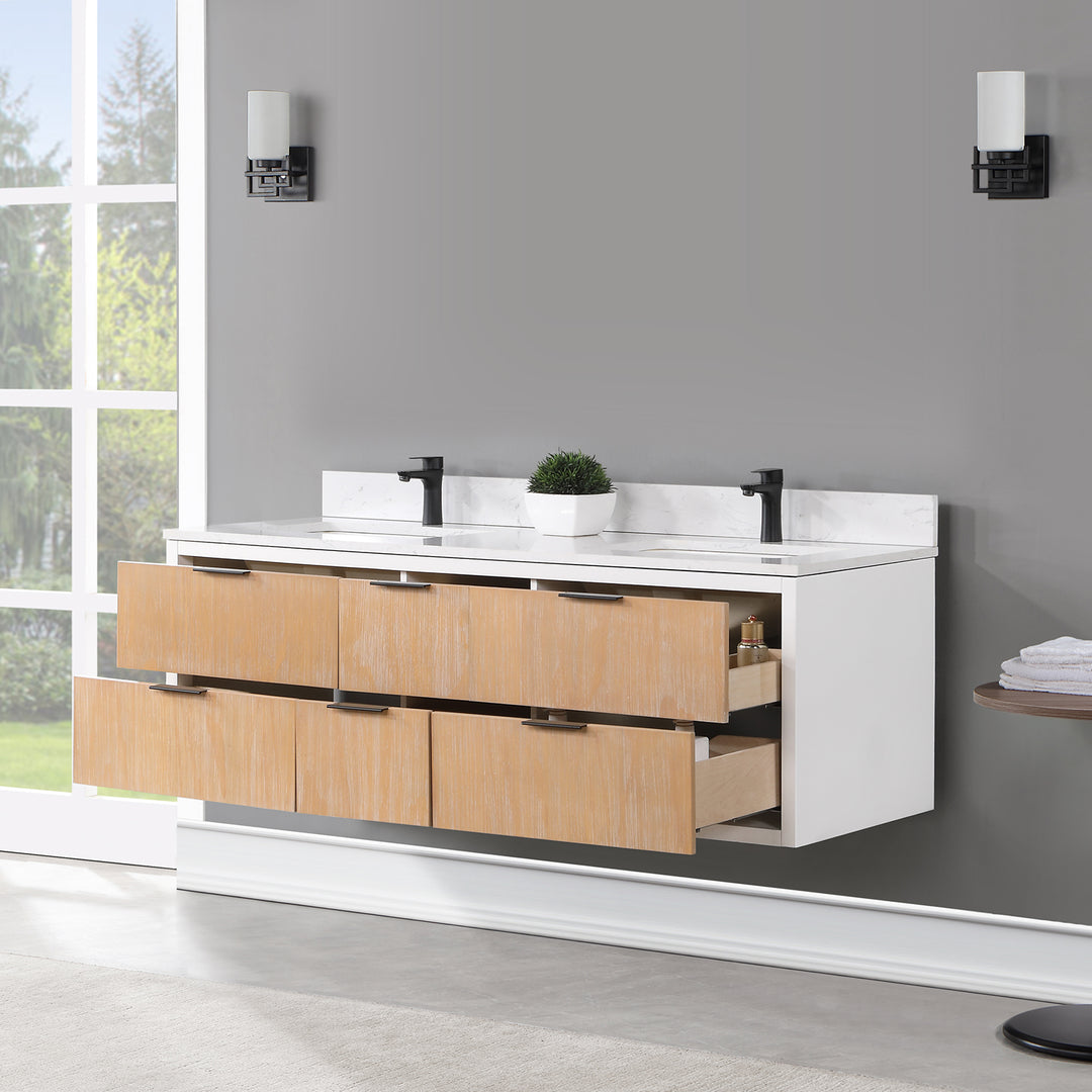 Dione 60" Double Bathroom Vanity