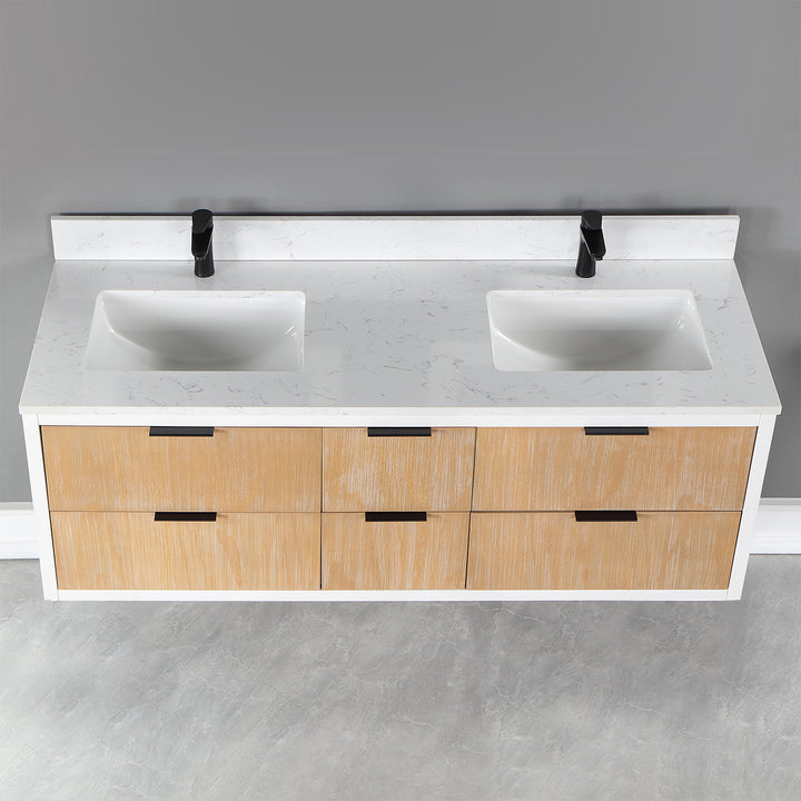 Dione 60" Double Bathroom Vanity