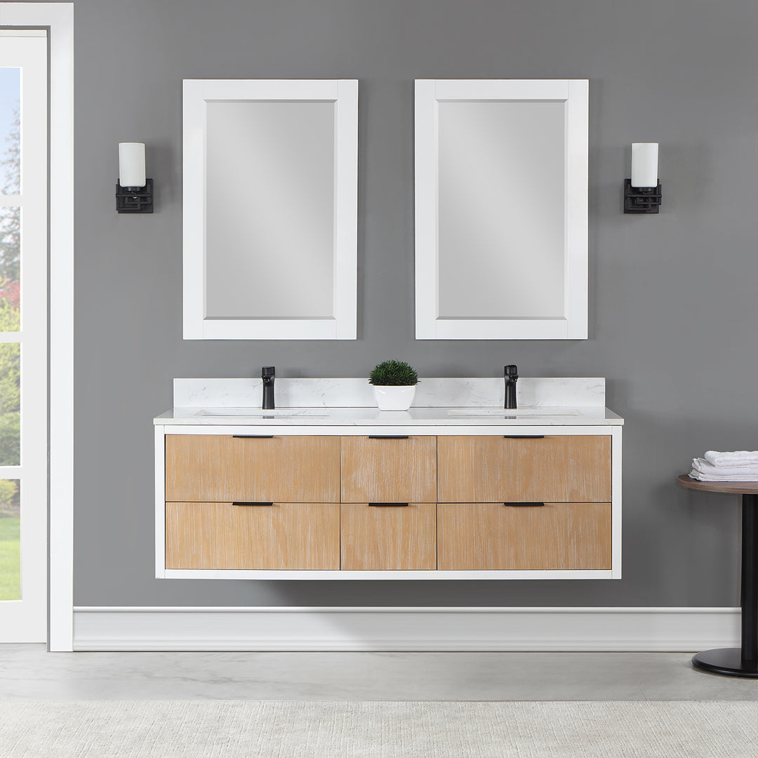 Dione 60" Double Bathroom Vanity