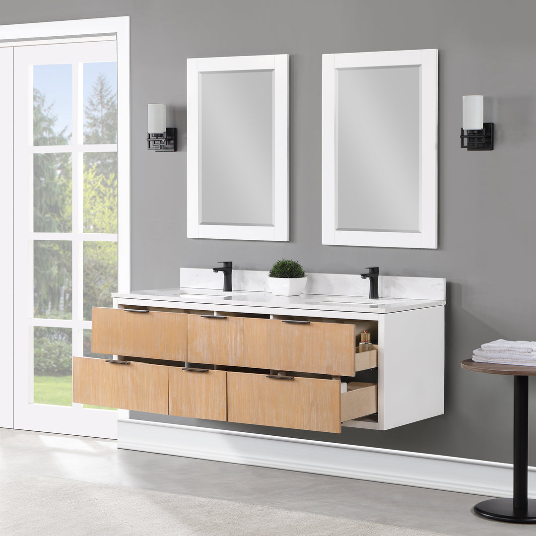 Dione 60" Double Bathroom Vanity