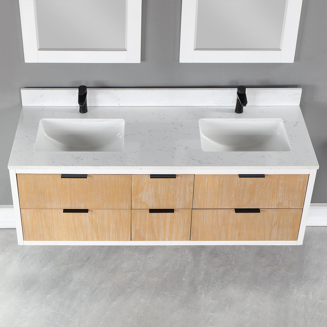 Dione 60" Double Bathroom Vanity