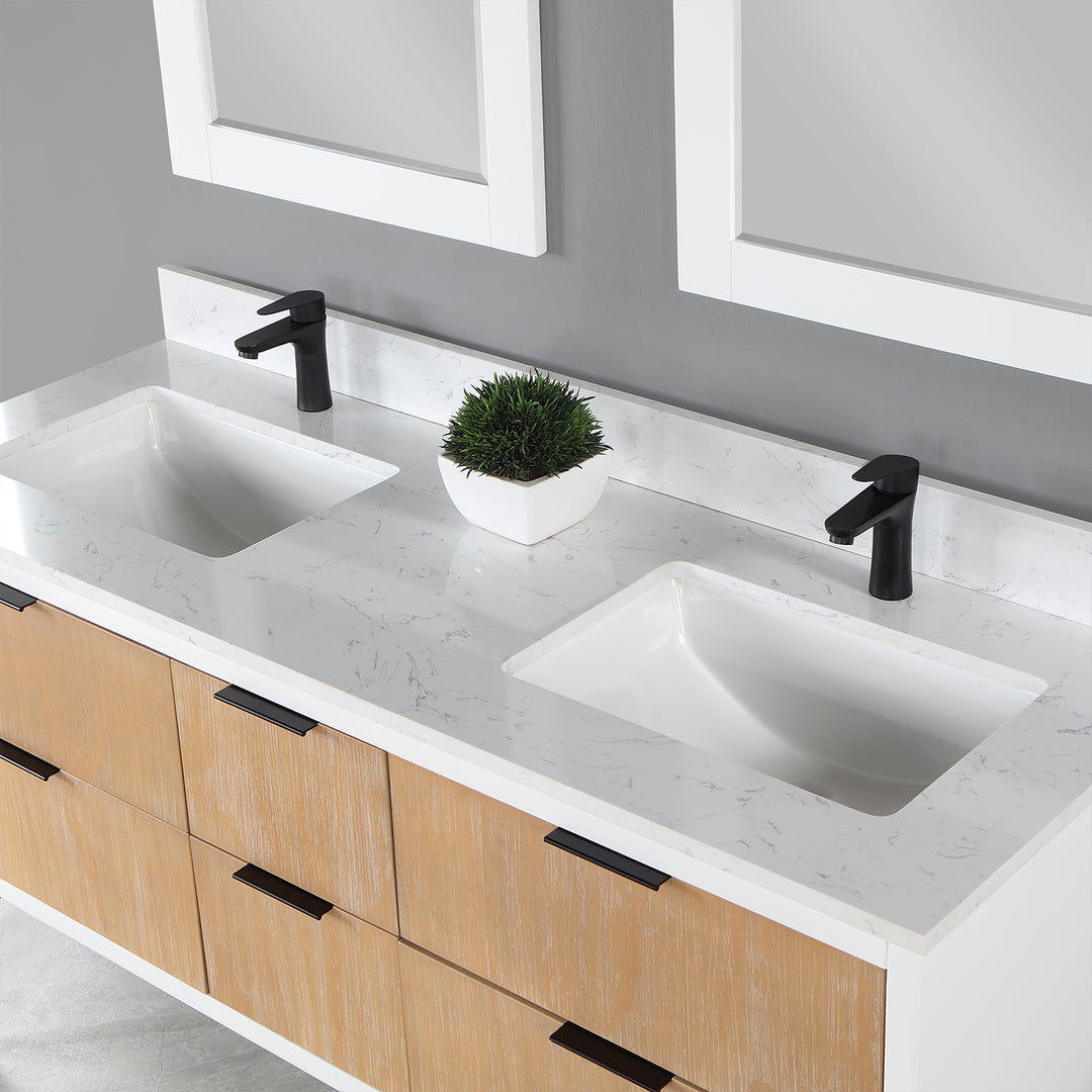 Dione 60" Double Bathroom Vanity