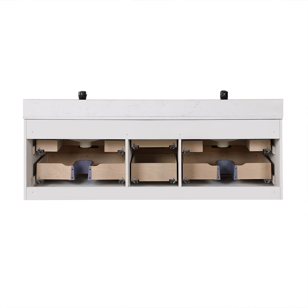 Dione 60" Double Bathroom Vanity