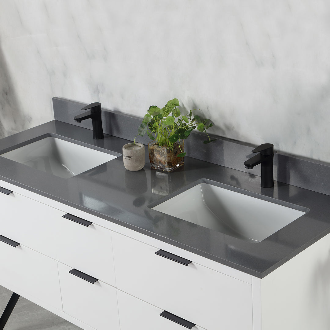 Helios 60" Double Bathroom Vanity