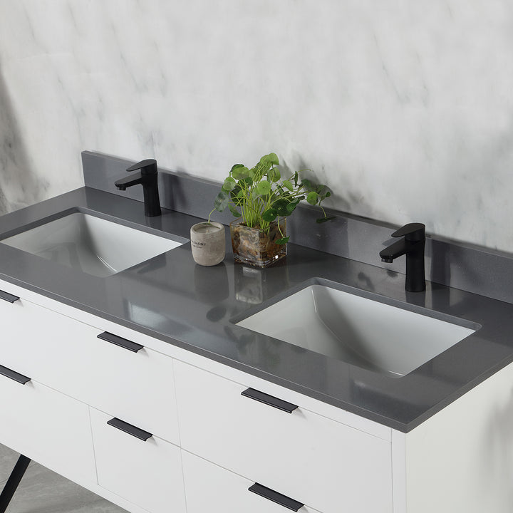 Helios 60" Double Bathroom Vanity