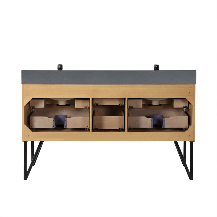 Helios 60" Double Bathroom Vanity