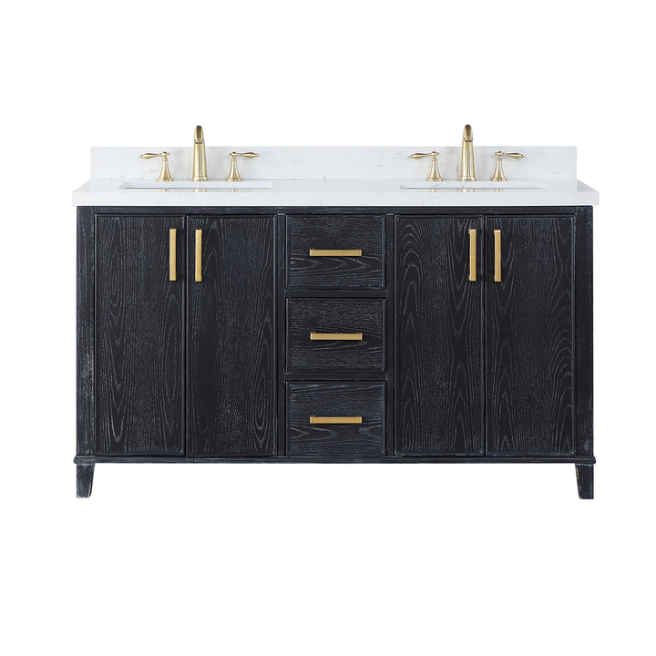 Weiser 60" Double Bathroom Vanity