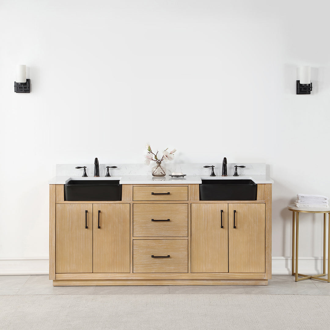 Novago 72" Double Bathroom Vanity