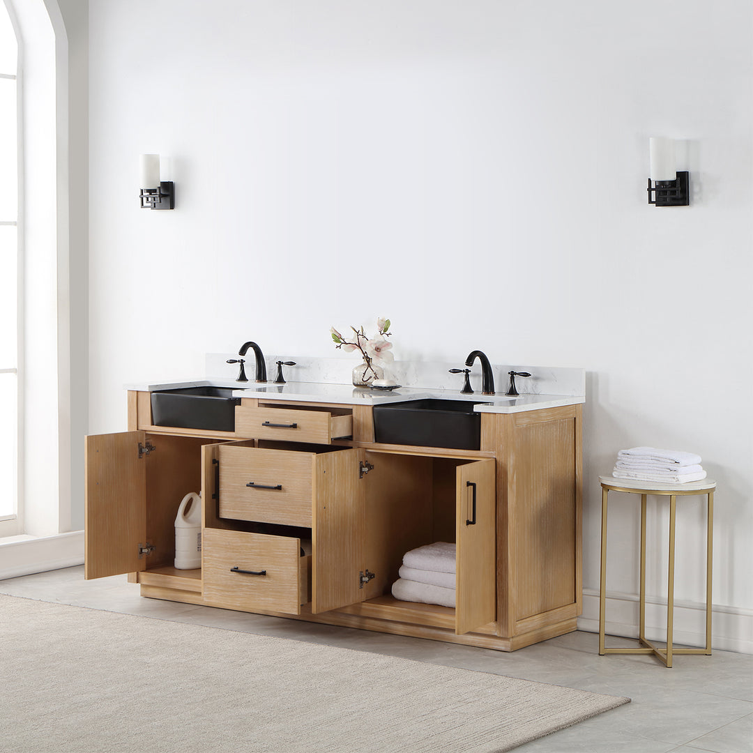 Novago 72" Double Bathroom Vanity