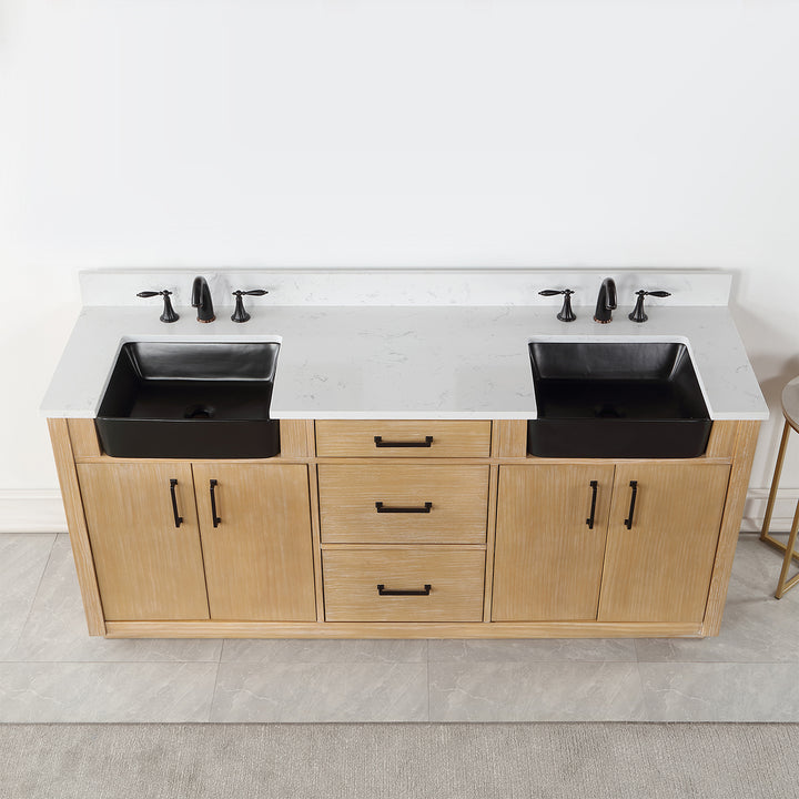 Novago 72" Double Bathroom Vanity