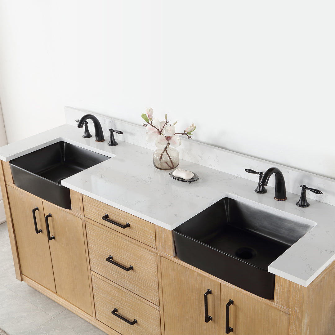 Novago 72" Double Bathroom Vanity