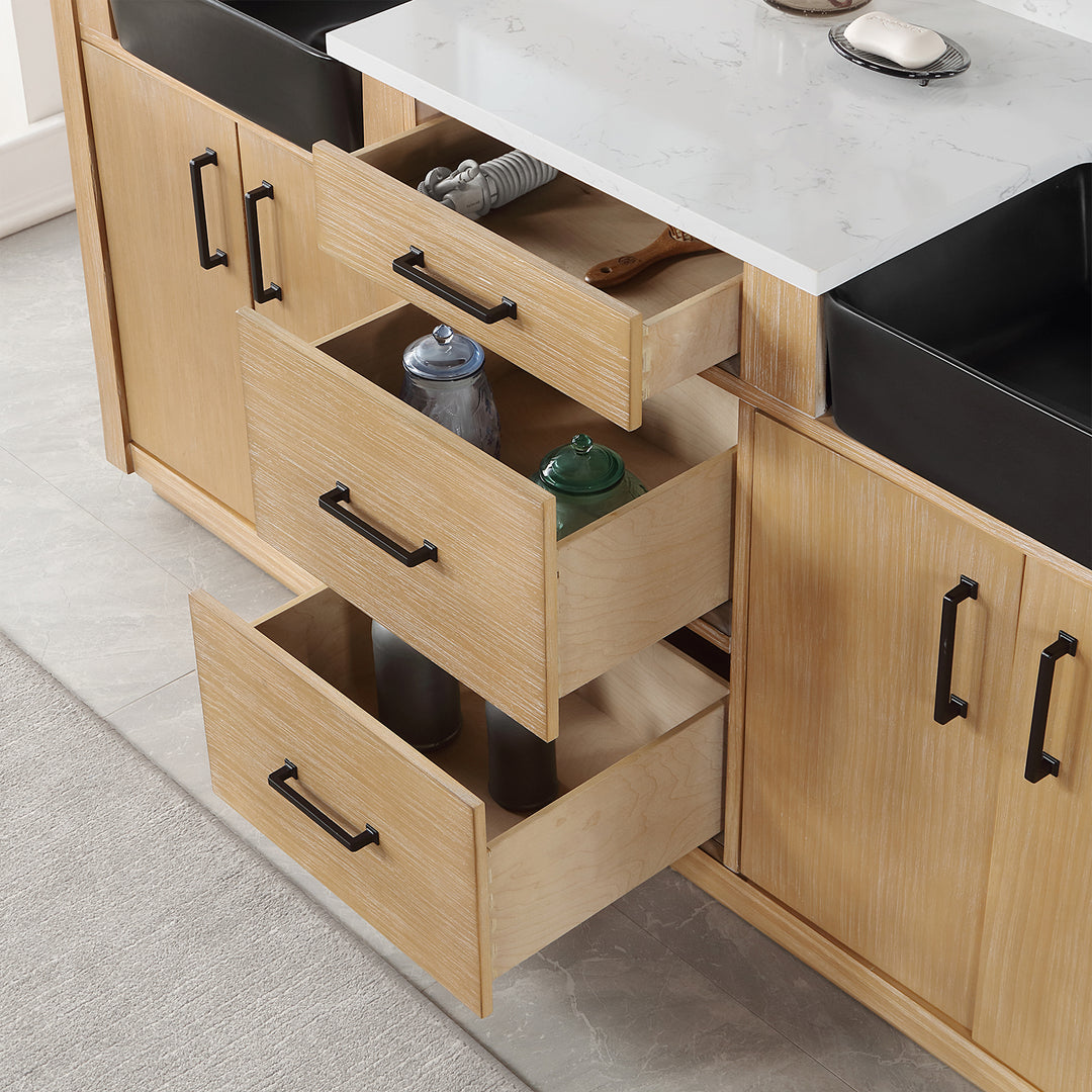 Novago 72" Double Bathroom Vanity