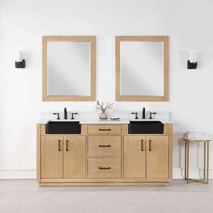 Novago 72" Double Bathroom Vanity