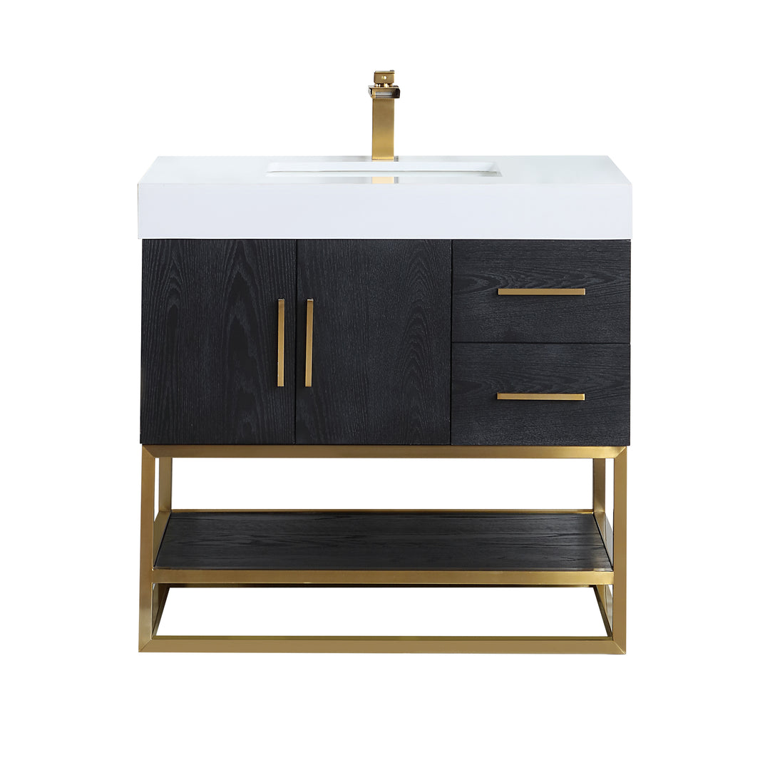 Bianco 36" Single Bathroom Vanity