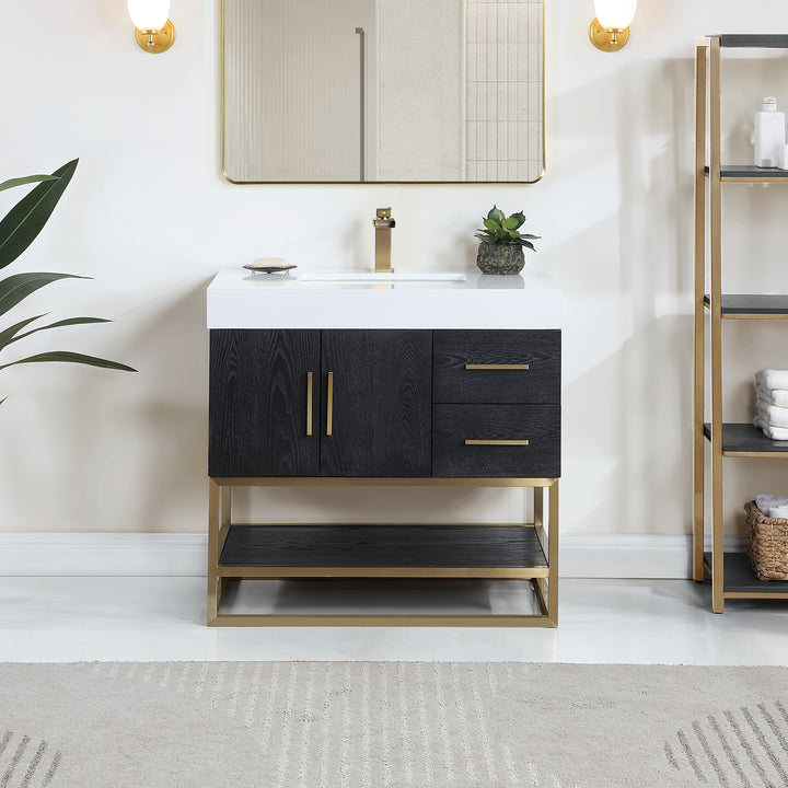 Bianco 36" Single Bathroom Vanity