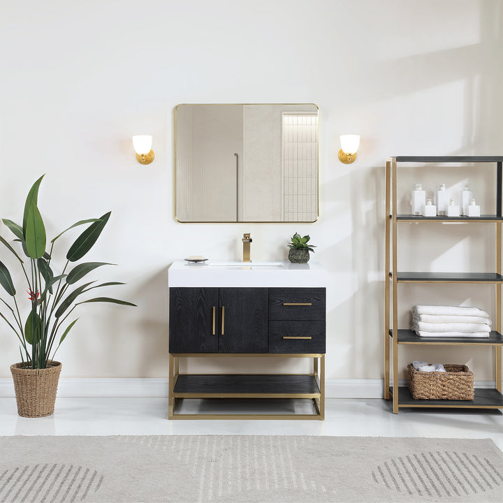 Bianco 36" Single Bathroom Vanity