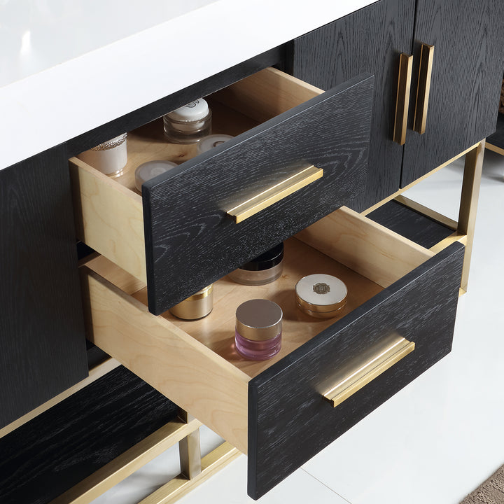 Bianco 60" Double Bathroom Vanity