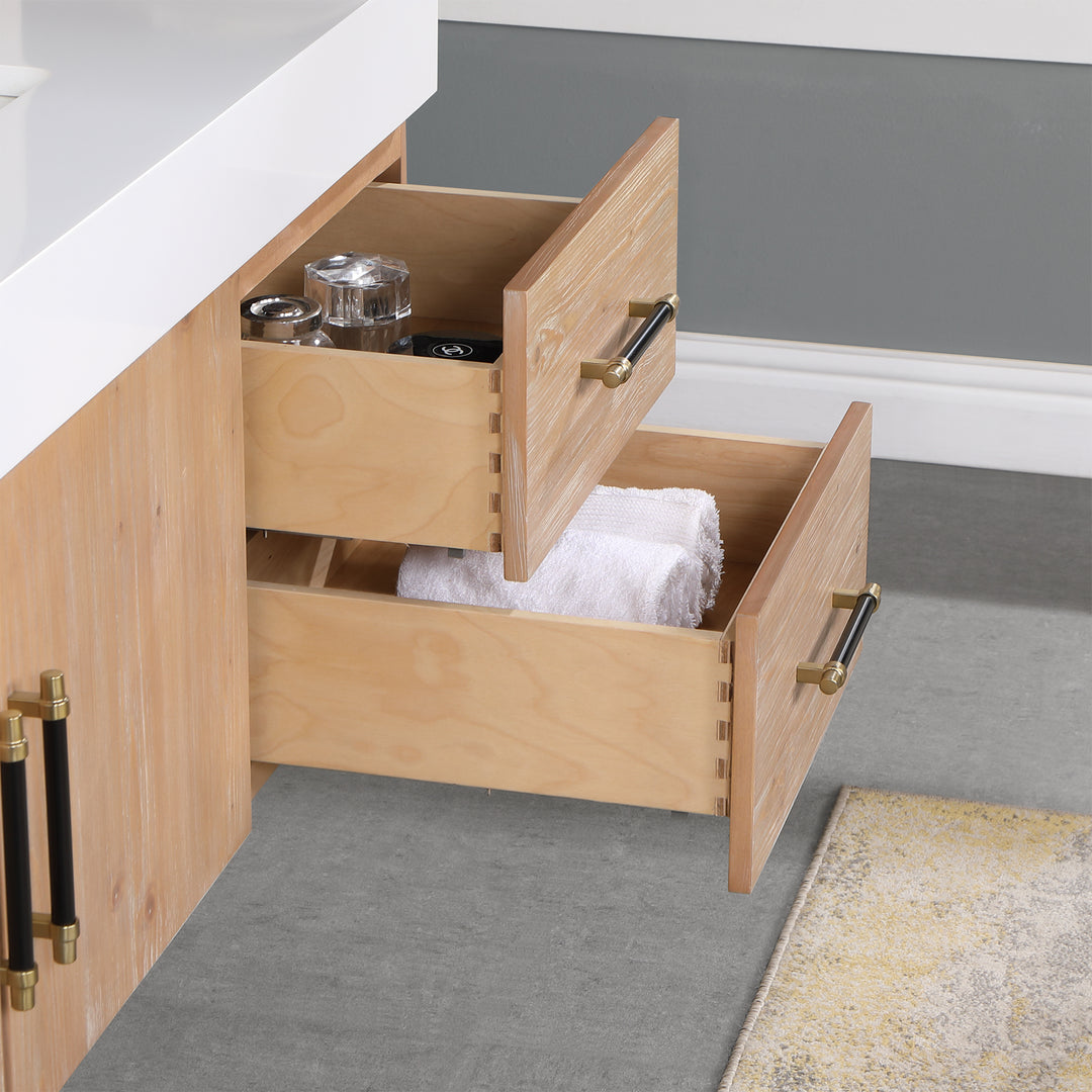 Corchia 36" Wall-mounted Single Bathroom Vanity