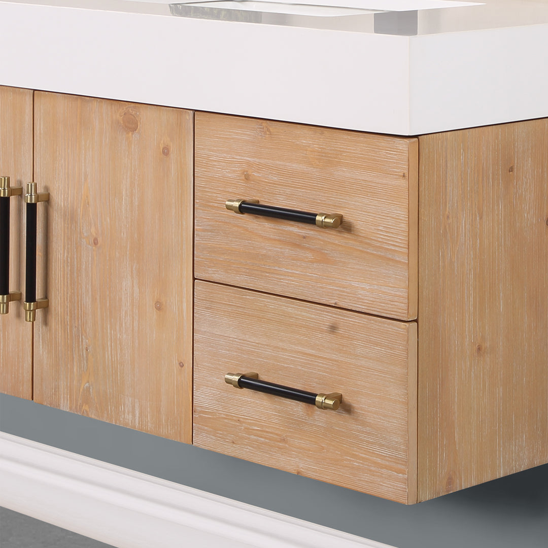 Corchia 36" Wall-mounted Single Bathroom Vanity