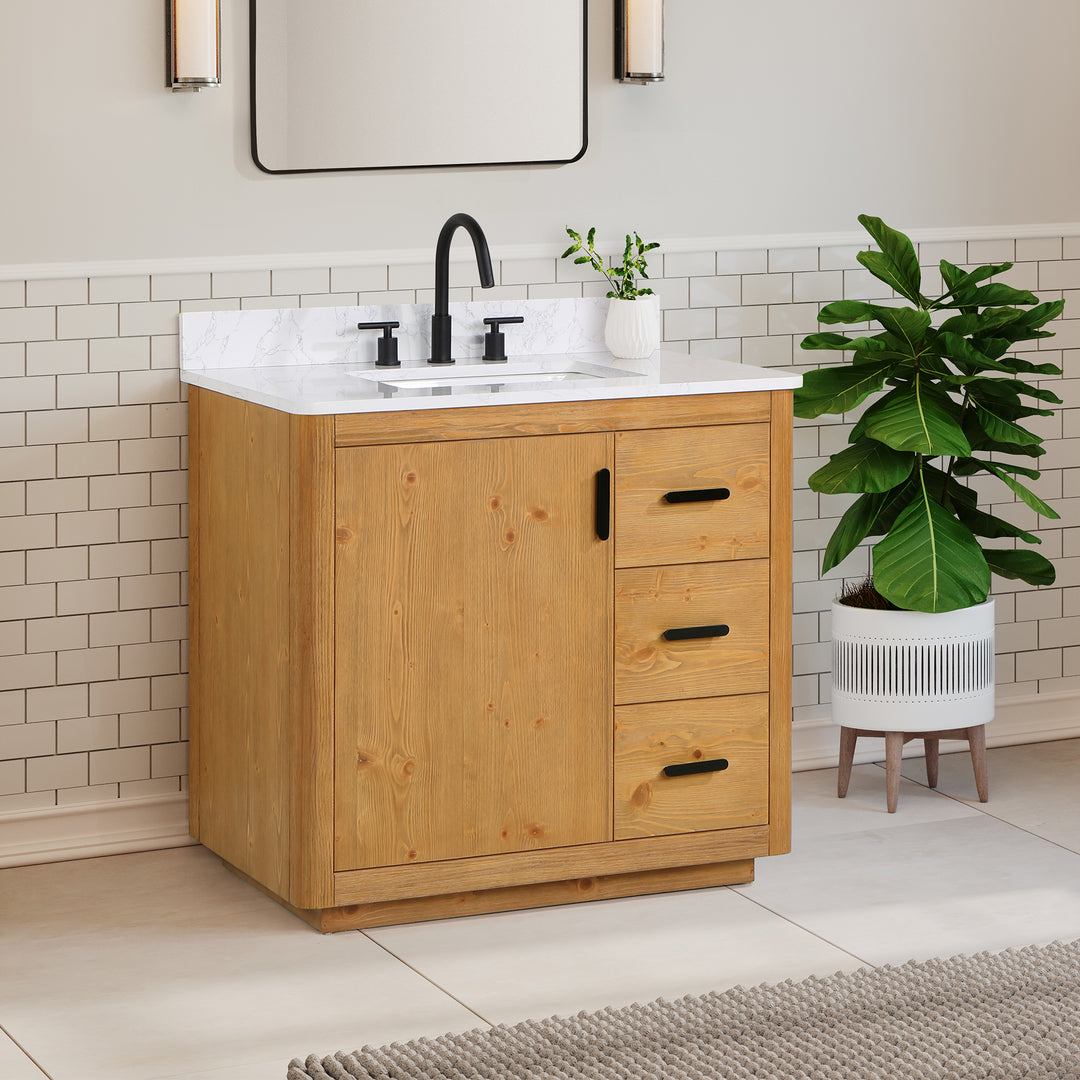 Perla 36" Single Bathroom Vanity
