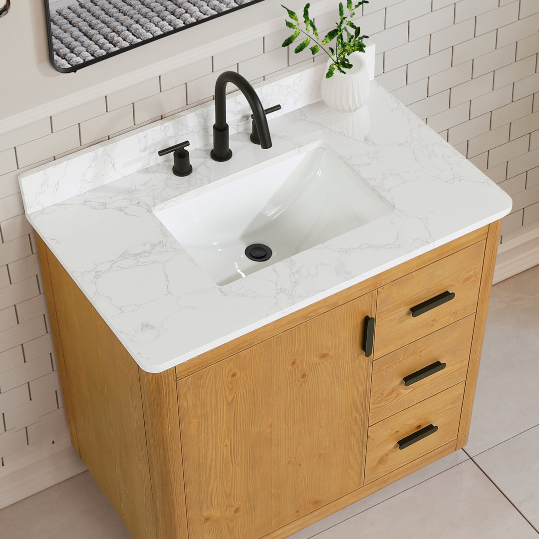 Perla 36" Single Bathroom Vanity