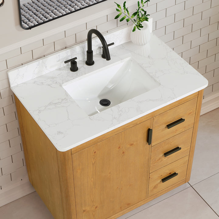 Perla 36" Single Bathroom Vanity