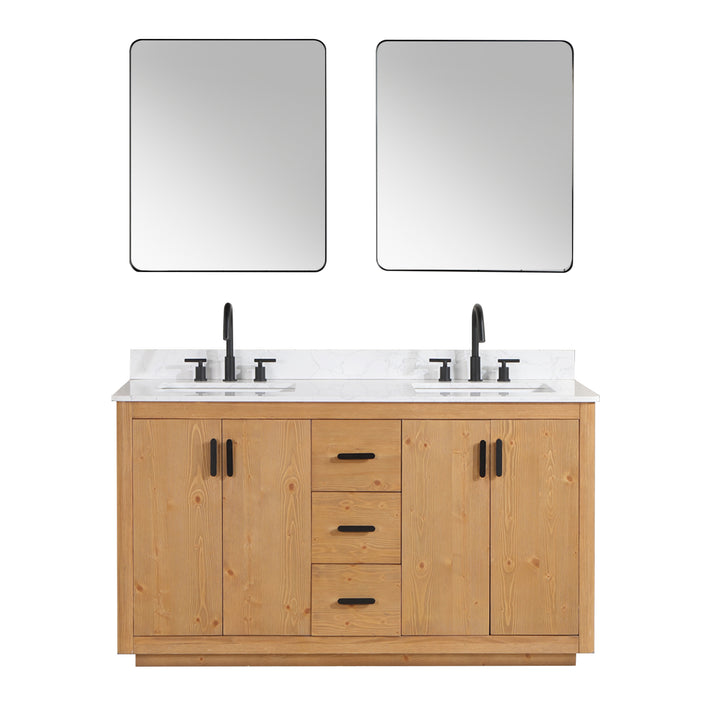 Perla 60" Double Bathroom Vanity