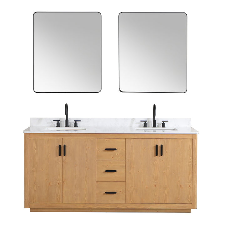 Perla 72" Double Bathroom Vanity