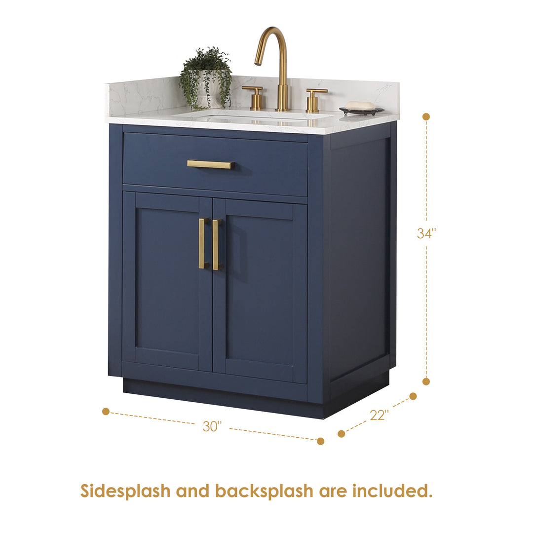 Gavino 30" Single Bathroom Vanity