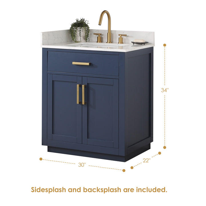 Gavino 30" Single Bathroom Vanity