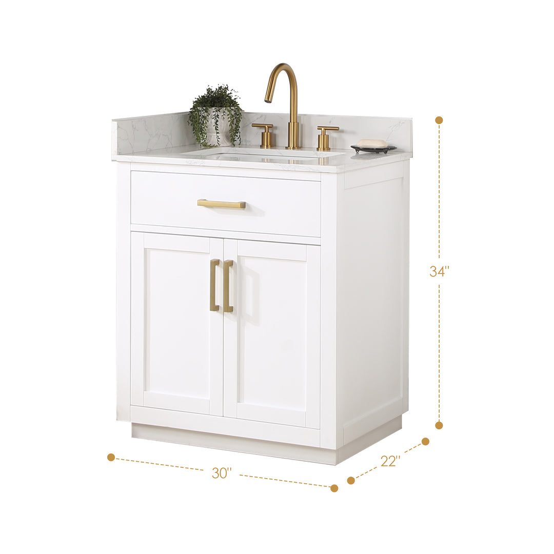 Gavino 30" Single Bathroom Vanity